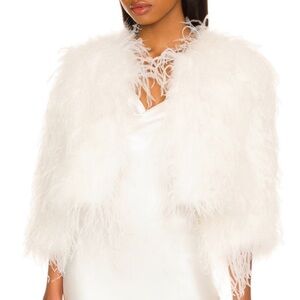 Bubish Dahila Feather Jacket